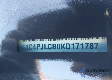 2019 Jeep Cherokee Latitude Fwd z USA, uszkodzony, nr VIN 1C4PJLCB0KD171787